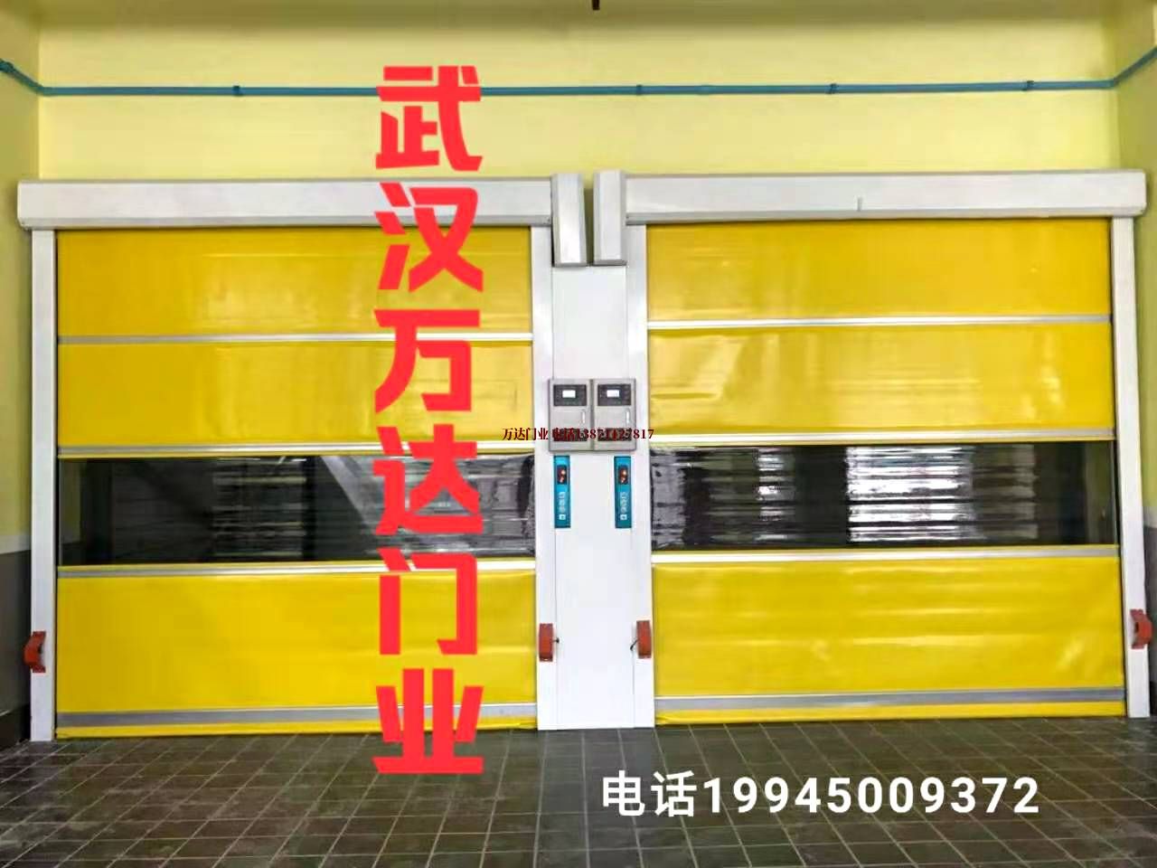 积玉口镇柔性大门